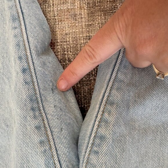 Women’s Levi’s 501 Light wash denim Jeans size 16w - Picture 9 of 11